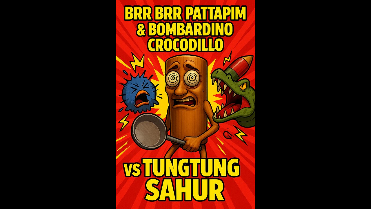 BRR BRR PATTAPIM DAN BOMBARDINO CROCODILLO MENYERANG TUNGTUNG SAHUR