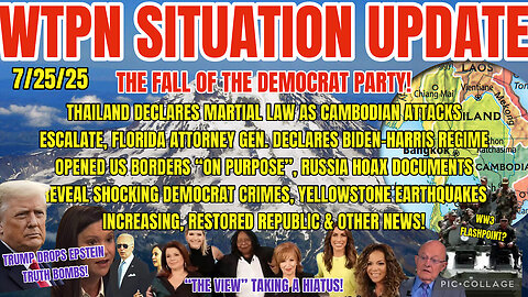 WTPN ~ Judy Byington ~ Situation Update ~ 7-25-25 ~ Trump Return ~ Restored Republic via a GCR
