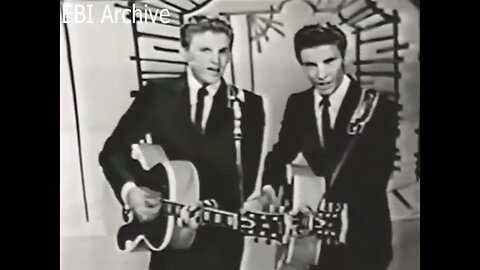 The Everly Brothers Portrait Format – Till I Kissed You (1959 Kraft TV Performance HQ Vintage)