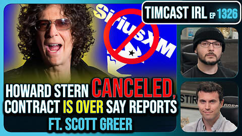 Howard Stern Canceled According To Reports, Contract Will Not Be Renewed Ending An Era | Timcast IRL