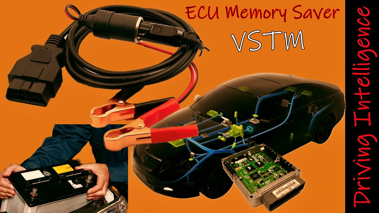 VSTM OBD II Memory Saver Device For Battery Change Domestic & Foreign Vehicles