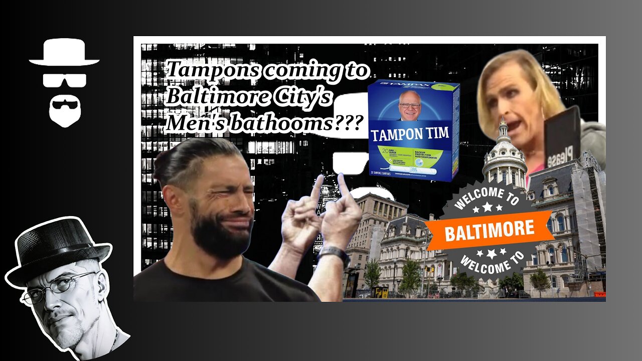 IDIOT CITY COUNCIL PUSHES TAMPONS IN MEN'S ROOM...