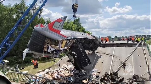 Russia Accuses Ukraine of Deadly Rail Blasts