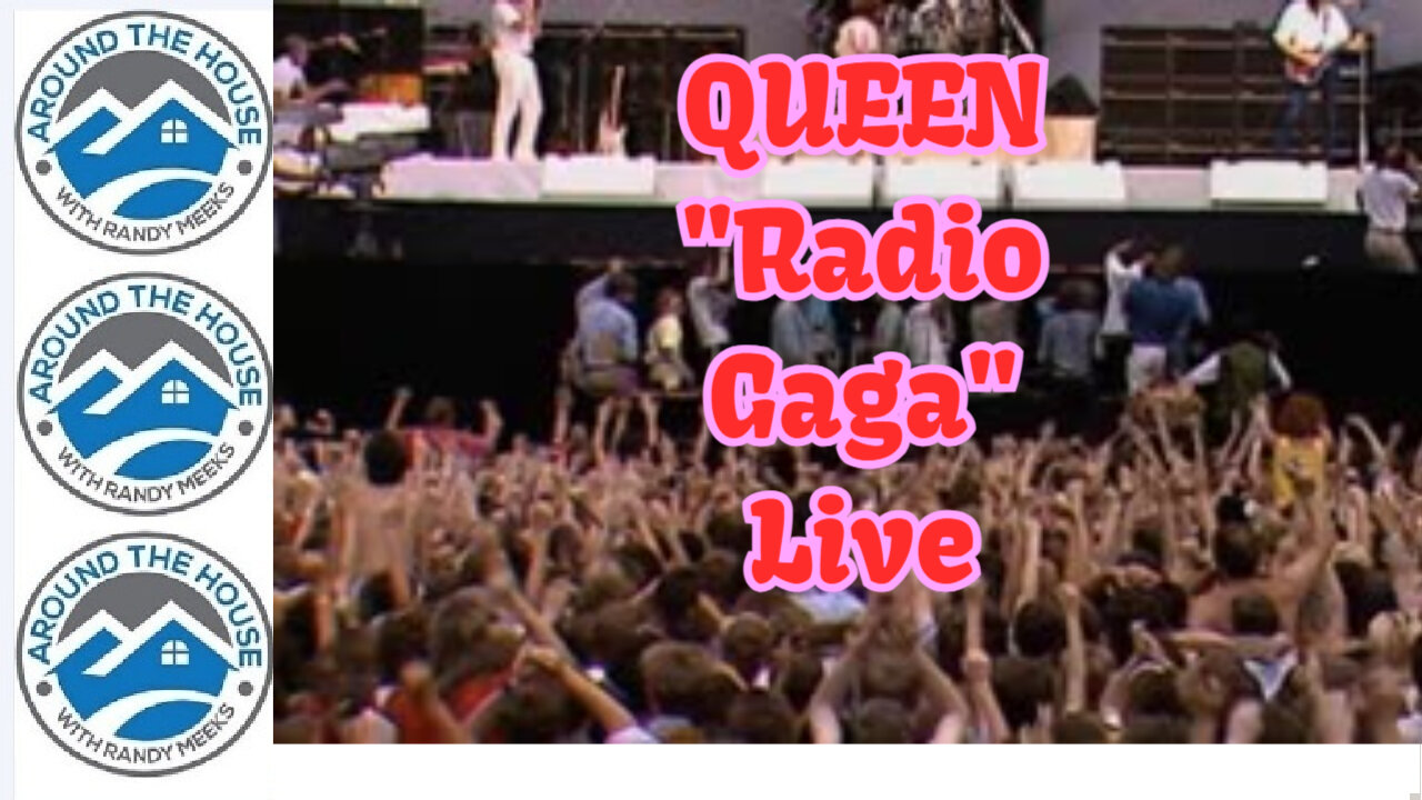 QUEEN at Live Aid "Radio Gaga"