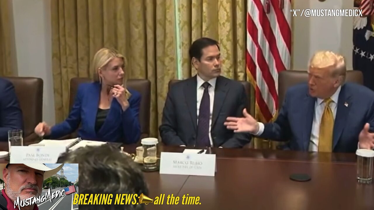 BREAKING NEWS: JEFFREY EPSTEIN UPDATE. Pam Bondi says, “That’s it on Epstein.”