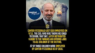 911 Cantor Fitzgerald Partner says, "My government is the ENEMY"