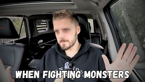 When fighting monsters