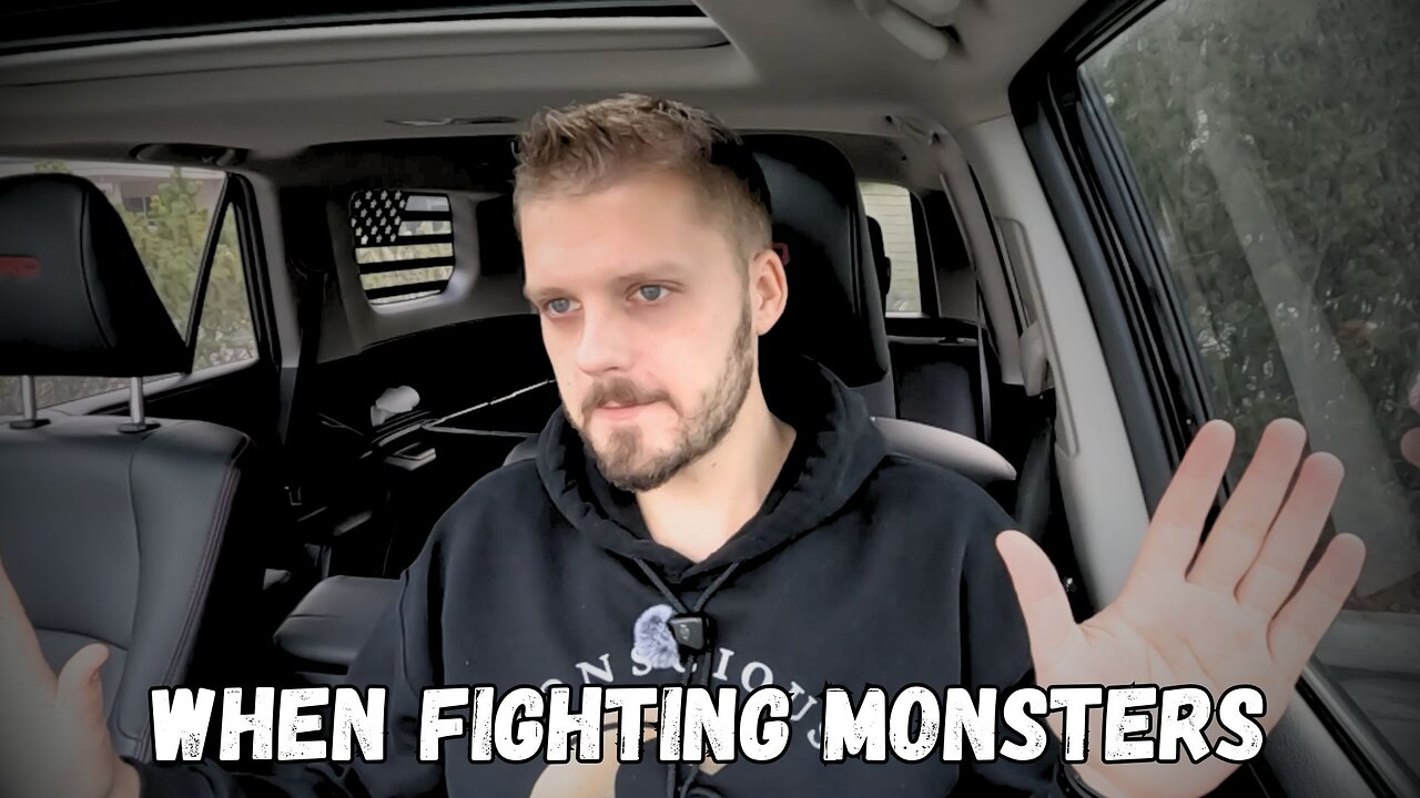 When fighting monsters