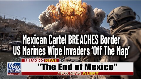 Mexican Cartel BREACHES Border… US Marines Wipe Invaders ‘Off The Map’