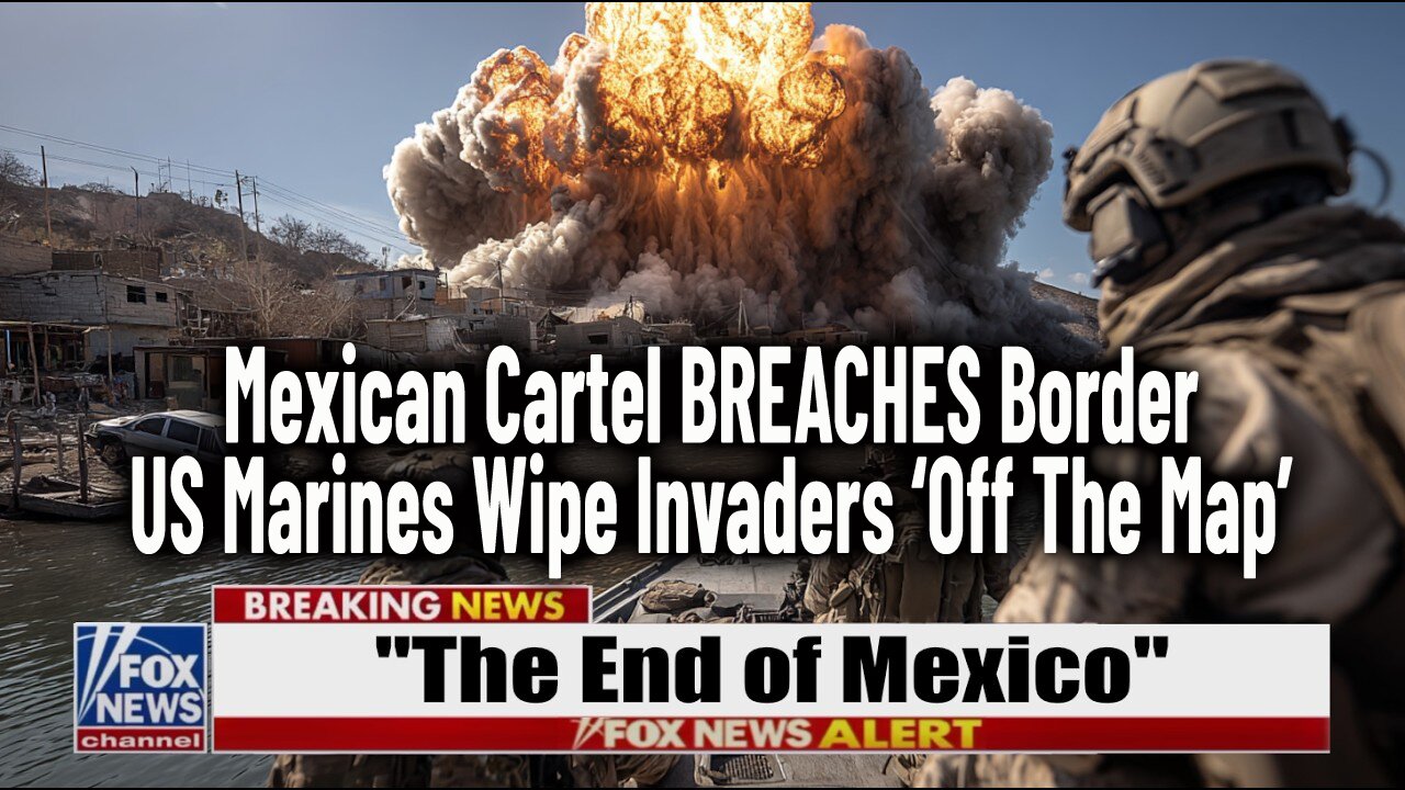 Mexican Cartel BREACHES Border… US Marines Wipe Invaders ‘Off The Map’