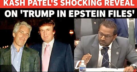 Trump In Epstein Files : Kash Patel's WILD CONFESSION Amid Heavy Clash In U.S. House