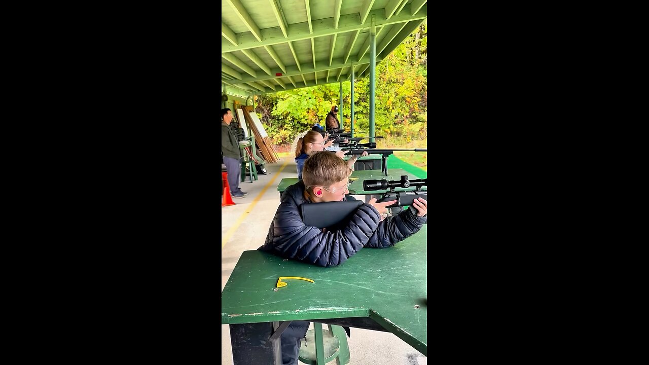 Kids learn gun safety on the range!