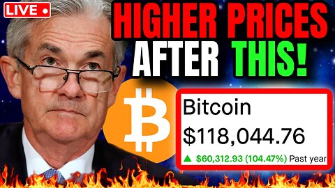 $200K Bitcoin Could Happen FAST! (The FED Could Pump Altcoins If THIS Happens....)