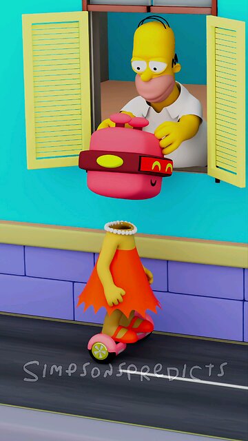 Will Lisa Ever Master It? 🛹🤔 #shorts #funny #simpsons