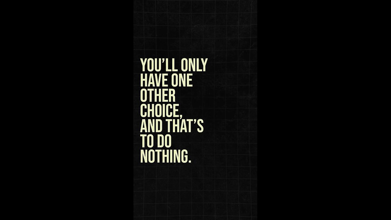 Try the "nothing alternative" to help combat the procrastination!