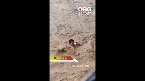 #Philippines #SouthernLeyte #TyphoonVerbena #Flooding #climate #anomaly #climatecrisis #weather