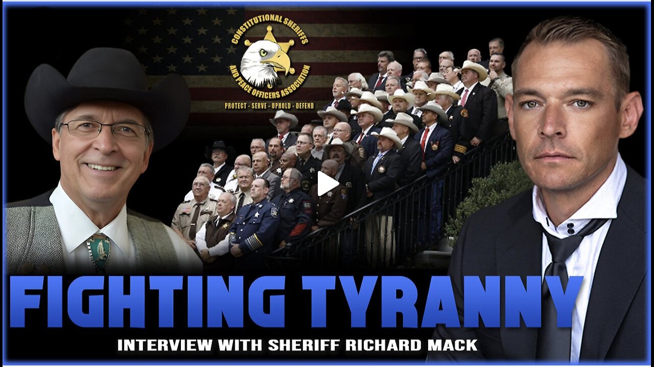 Stew Peters ~ A New Sheriff in Town! Constitutional Sheriffs can be our Last Line of Defence