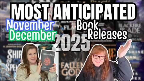 25 Most Anticipated Book Releases In November/December 2025