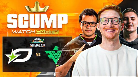 OpTic TEXAS VS VEGAS FALCONS!! SCUMP WATCH PARTY - CDL MAJOR 3 MIAMI DAY 2