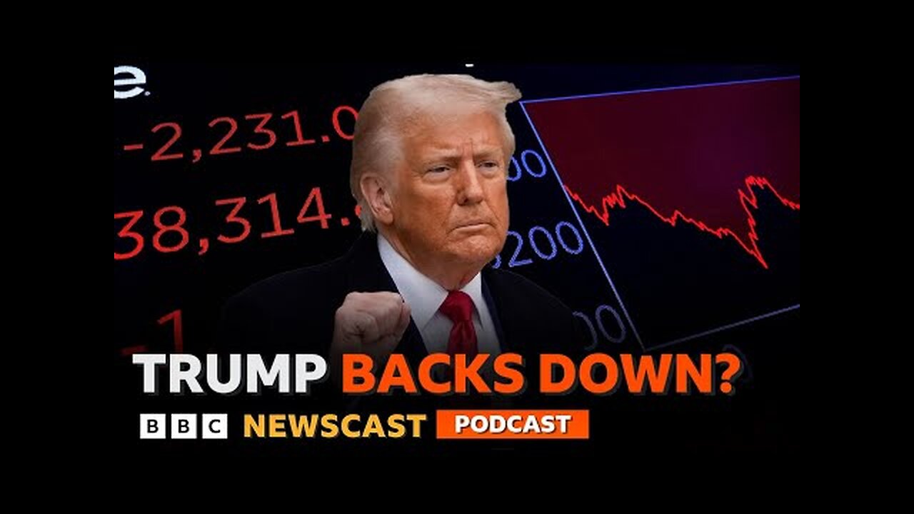US President Trump pauses higher tariffs for 90 days - but slaps China with 125% | BBC Newscast