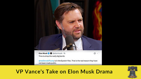 VP Vance's Take on Elon Musk Drama