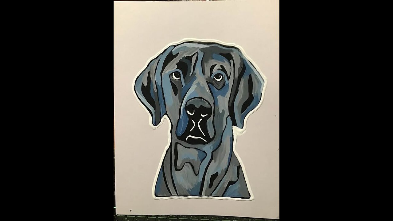 In the Studio: Great Dane Line Pour Art