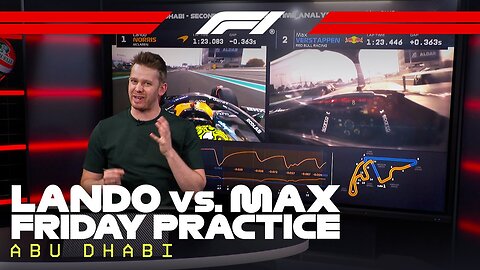 Norris vs Verstappen In Friday Practice_ _ 2025 Abu Dhabi Grand Prix
