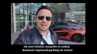 Satyryczny komentarz - Jak sankcje doprowadzają Rosję do ruiny (napisy PL)