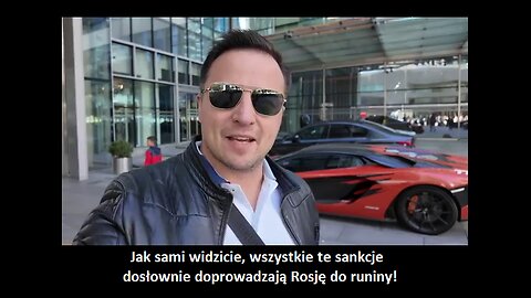 Satyryczny komentarz - Jak sankcje doprowadzają Rosję do ruiny (napisy PL)