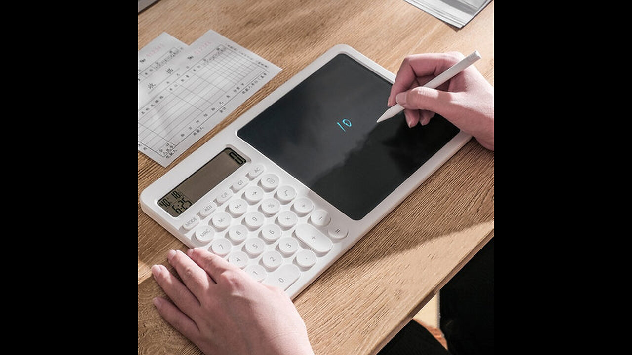 Multi-Functional LCD Handwriting Tablet Calculator