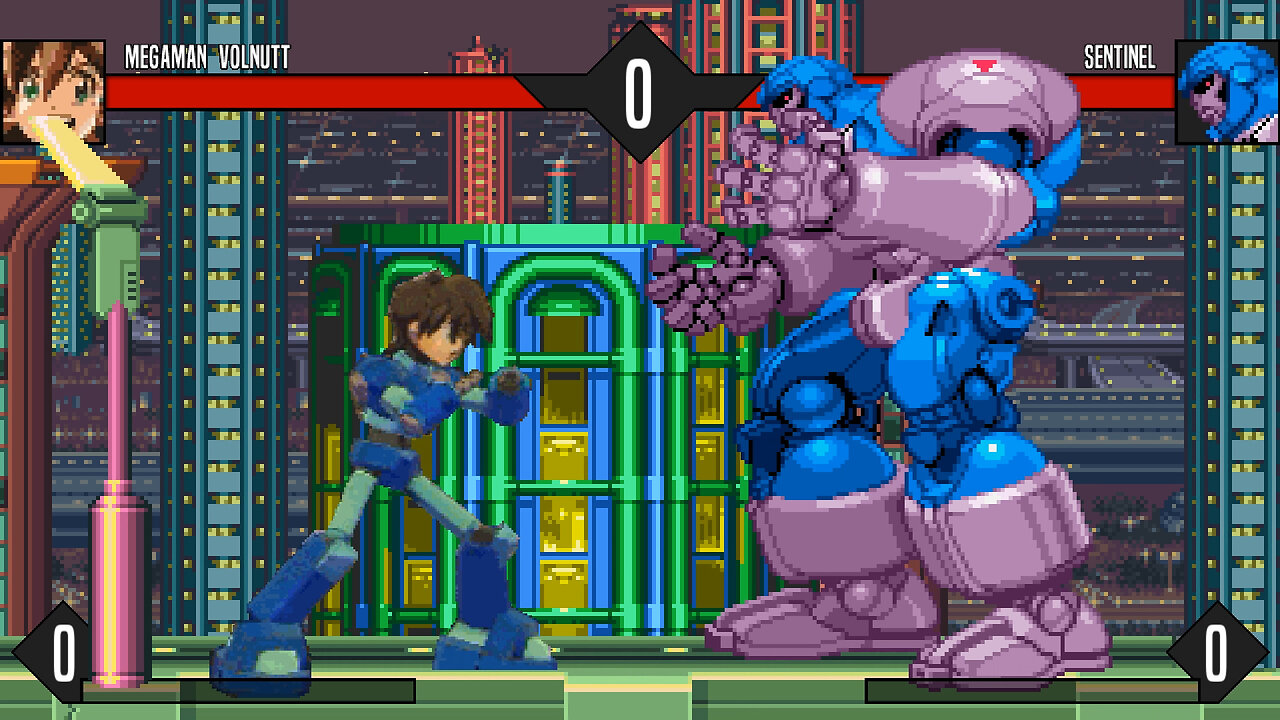 MUGEN - Megaman Volnutt vs. Sentinel - Download