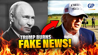 Trump BLASTS Russia-Ukraine Strikes, Burns 'FAKE NEWS' Reporter in Epic Rant! | Elijah Schaffer