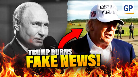 Trump BLASTS Russia-Ukraine Strikes, Burns 'FAKE NEWS' Reporter in Epic Rant! | Elijah Schaffer