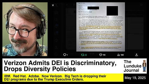 Verizon Admits DEI is Discriminatory, Drops Diversity Policies