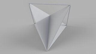 Ultra-Light Arrow-Batwing Kite-Plane Frame (Horizontal Plane Mode)