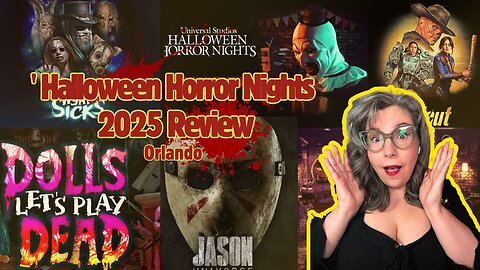 Halloween Horror Nights 2025 Orlando Review | Spooktacular Sunday #1