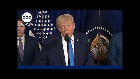 FULL REMARKS: Trump on U.S. operation in Venezuela to capture Maduro