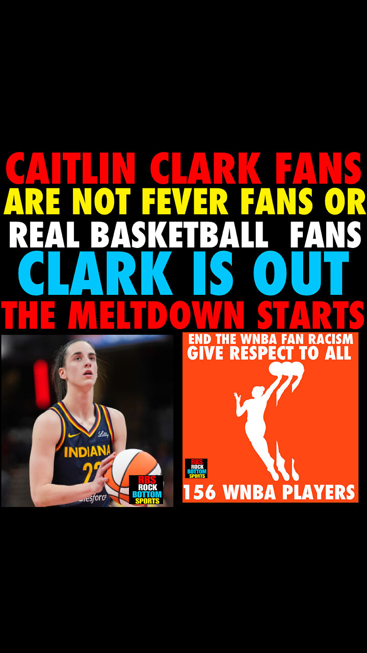 WNBAB #78 Caitlin Clark fans are not Fever fans nor real basketball fans it seems like.