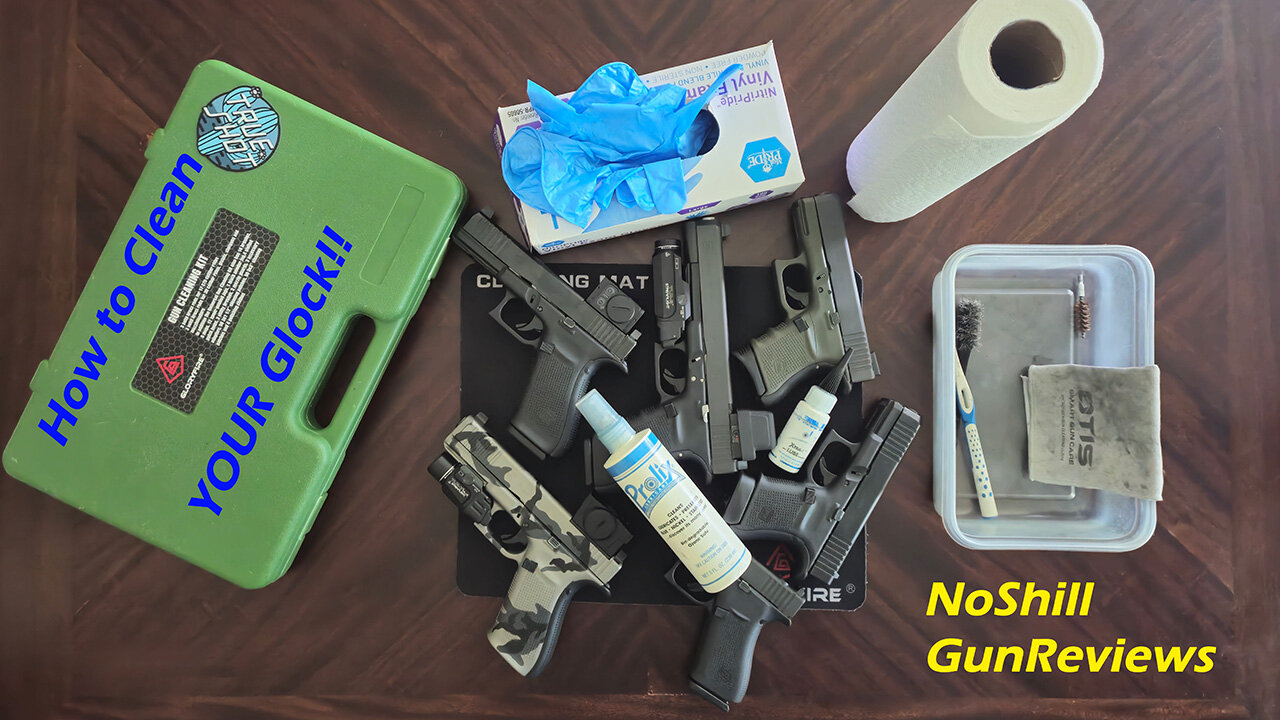 How to Clean a Glock: Tips, Techniques, Recommendations