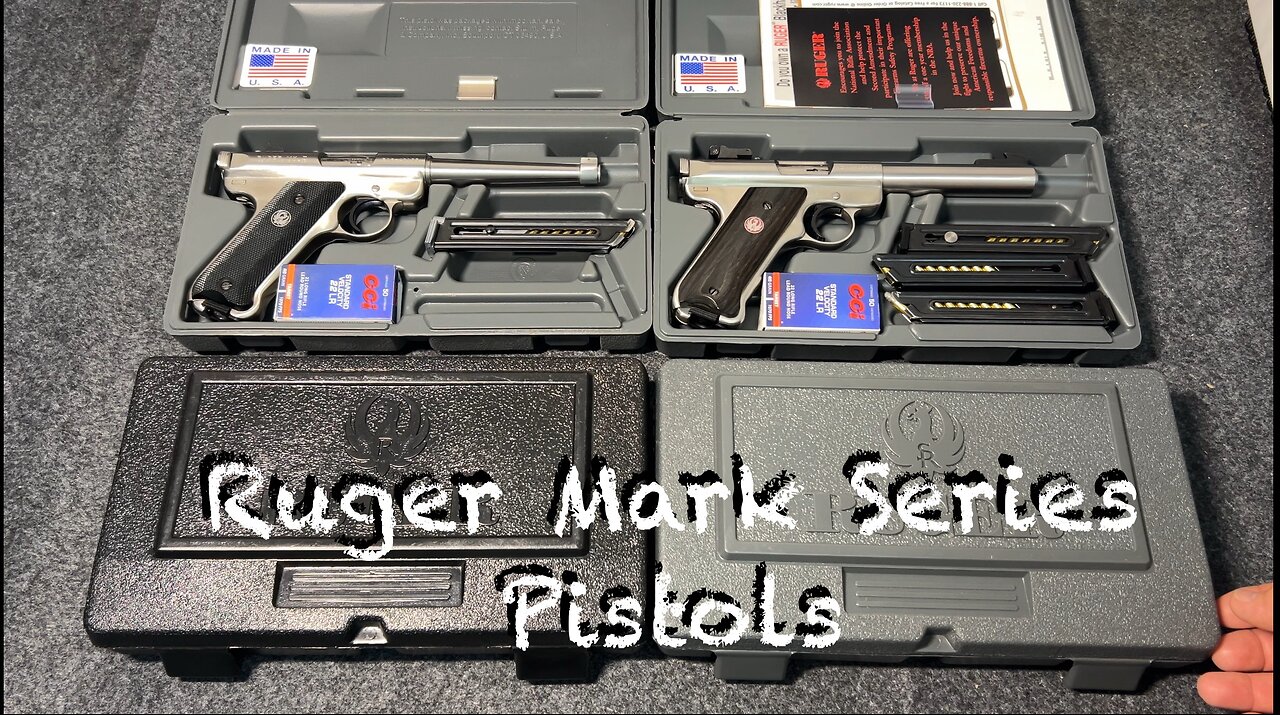 Pattern collecting Ruger Mark series Pistols
