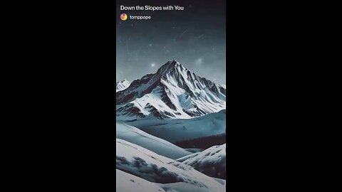 "Down the Slopes with You" - Lyric Factory (2025) - SONG VIDEO
