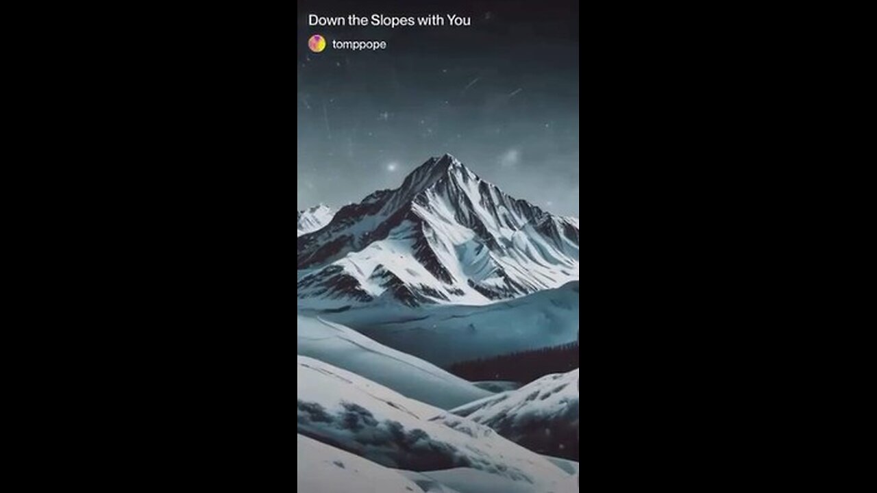 "Down the Slopes with You" - Lyric Factory (2025) - SONG VIDEO