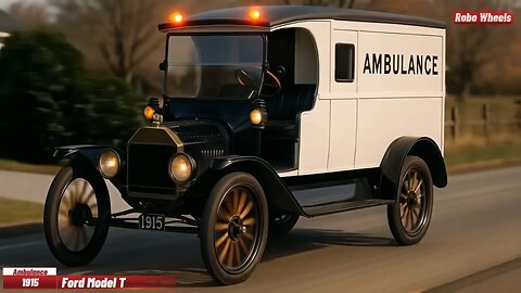 Ambulance Evolution from 1915 to 2025