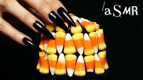 ASMR Tapping & Scratching Halloween Candy 2023 🎃 (no talking)