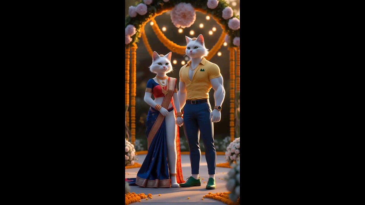 cat couple 💞🤩🤩