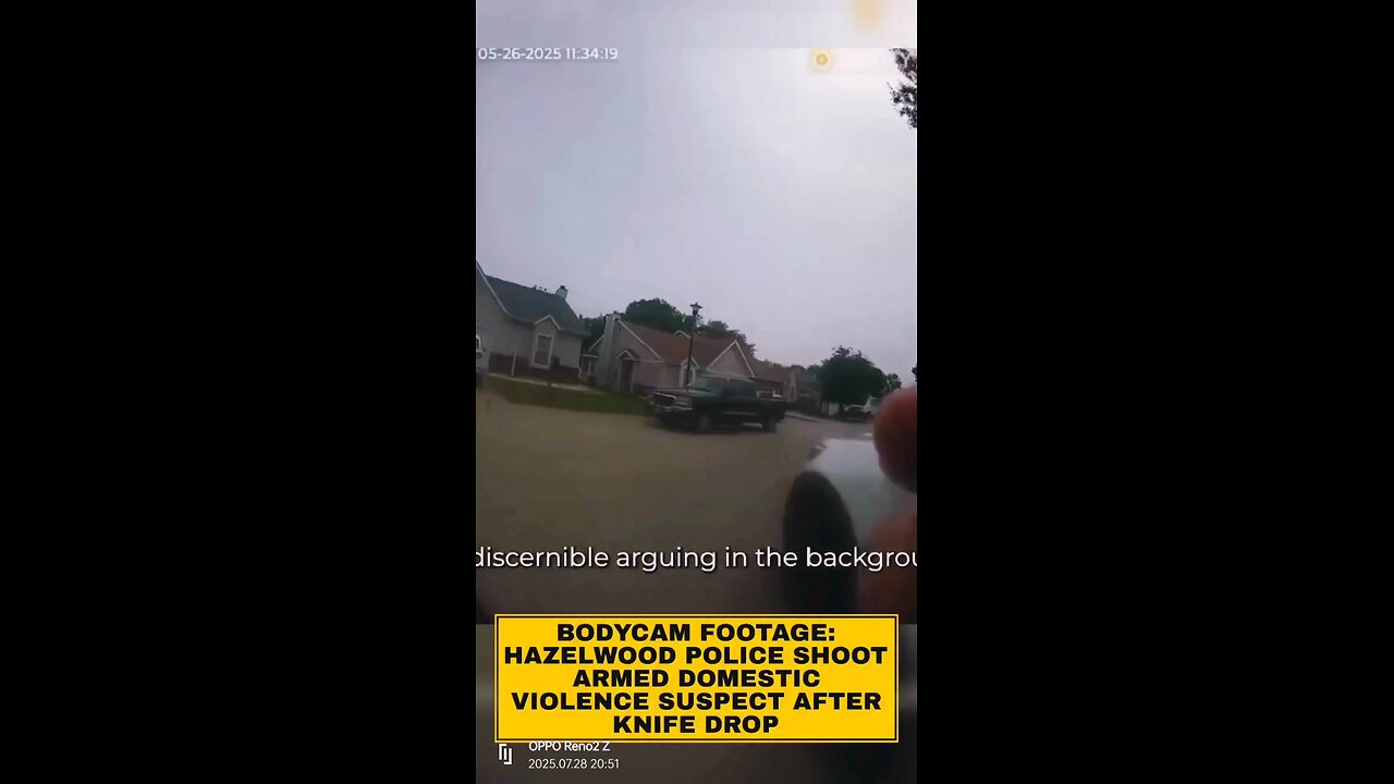 BWC: Officer shoots man who raised object believed to be a gun, later identified as a knife