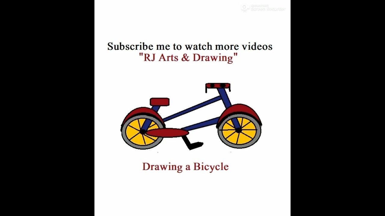 Drawing a Bicycle tutorial