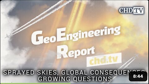 Sprayed Skies, Global Consequences, Growing Questions