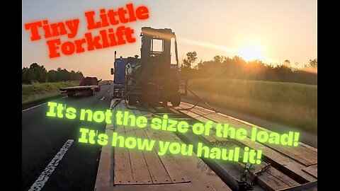 Itty bitty Combilift from Pineville, Nc to Sterling, Va