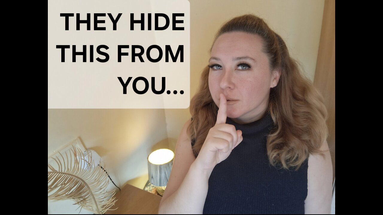THEY HIDE THIS FROM YOU...